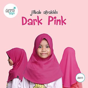 Afrakids AFRA - JA011 Jilbab Afrakids Dark Pink