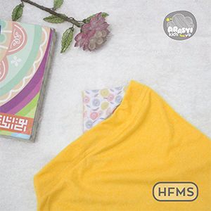 ArasyiKids ARSK - HFMS Hijab Instan Flower Kuning Mustard