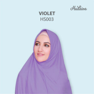 Jilbab Hudaiva Syria HDVA - HS003 Violet