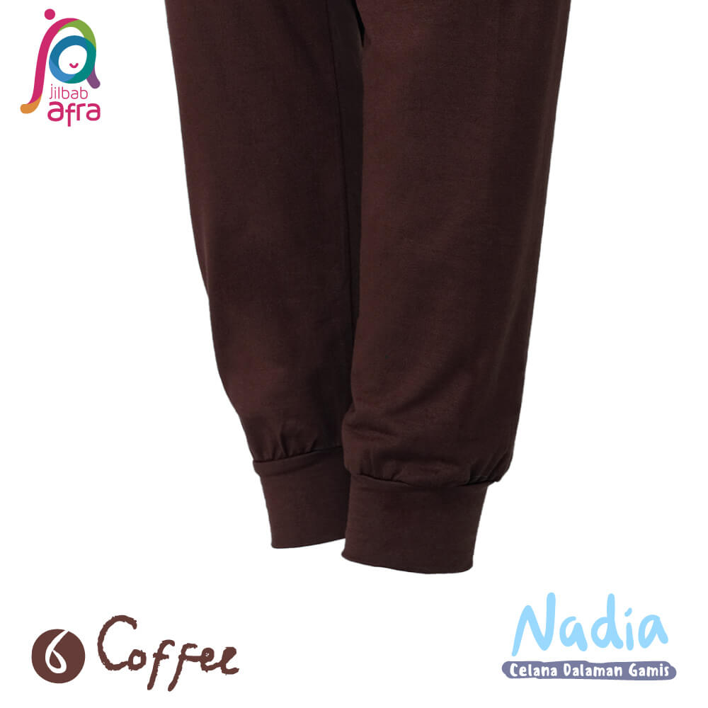Jilbab Afra Celana Dalaman Gamis JAFR - Nadia 06 Coffee