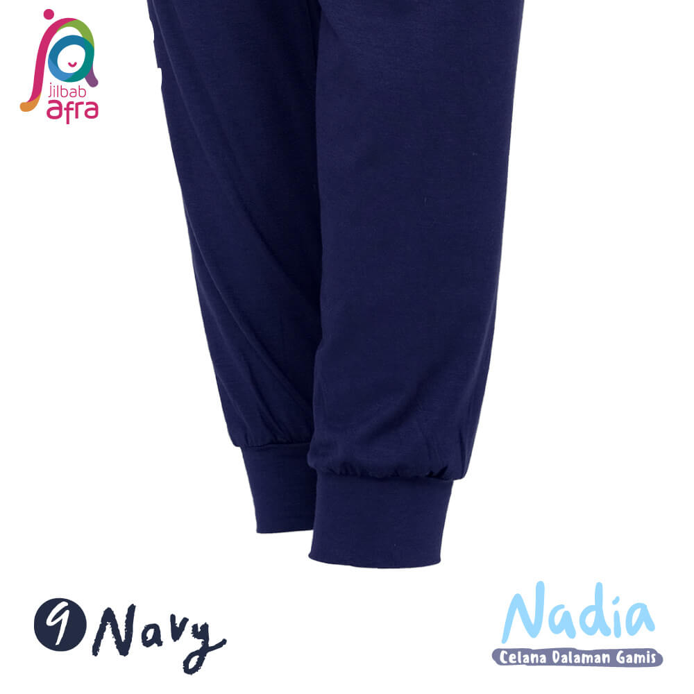 Jilbab Afra Celana Dalaman Gamis JAFR - Nadia 09 Navy