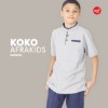 Setelan Baju Koko Anak Afrakids AFRA - KA003 Abu-Abu