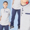 Setelan Baju Koko Anak Afrakids AFRA - KA003 Abu-Abu