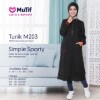 Tunik Dewasa Mutif MTIF - 203 A Hitam - Maroon