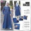 Gamis Dewasa Mutif MTIF - Infinity A Dark Blue