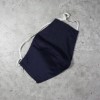 Masker Kain Mutif MTIF - Masker Polos Dark Navy